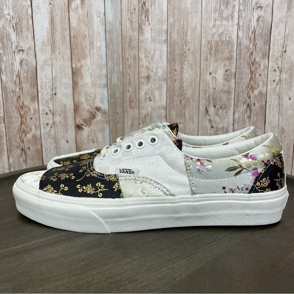 Vans Era Brocade Patchwork True‎ White Sneaker Si… - image 10